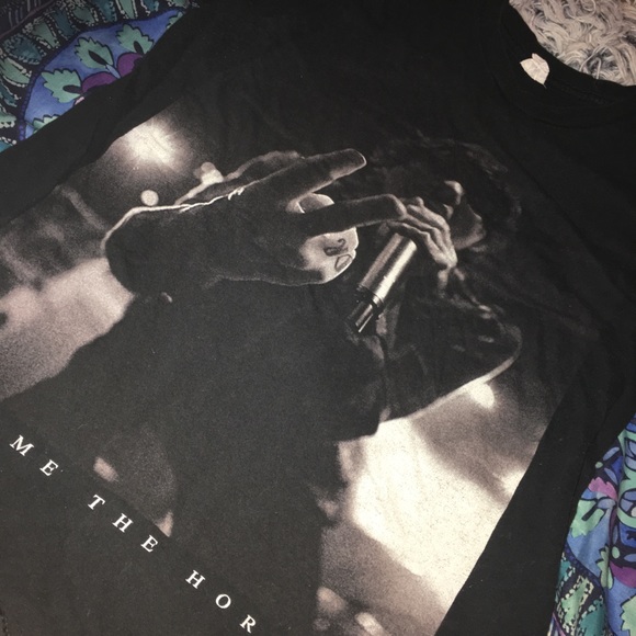 bmth Tops - Bmth tee and wrist band
